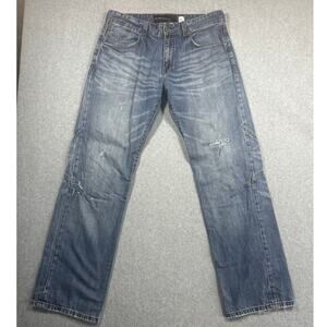Rocawear Vintage Y2K Wide Leg Jeans Men’s Size 36 Blue Baggy Denim Classic Fit